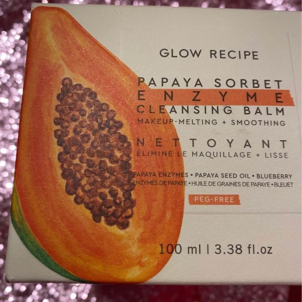 Glow Recipe Papaya Sorbet Smoothing Enzyme Balm